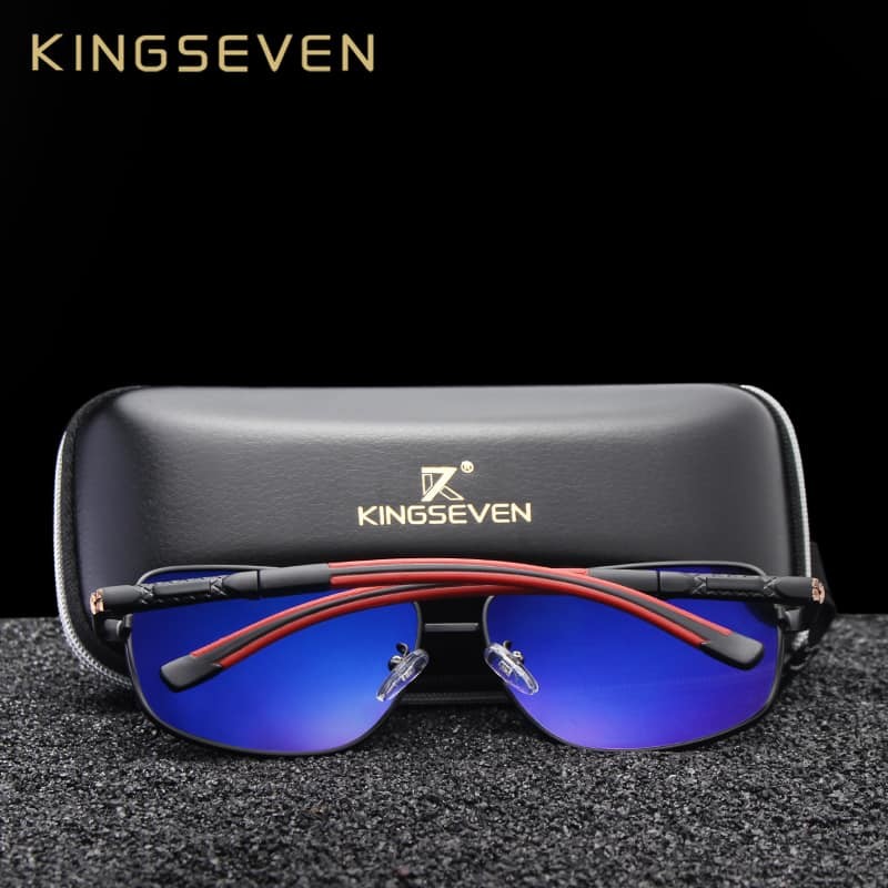 Men Aluminum Sunglasses | HD Polarized UV400 | KINGSEVEN