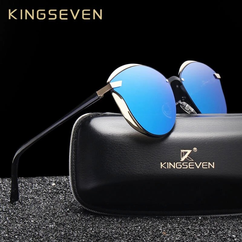 KINGSEVEN Cat Eye Sunglasses Women Polarized Luxury N7824 US Only 4