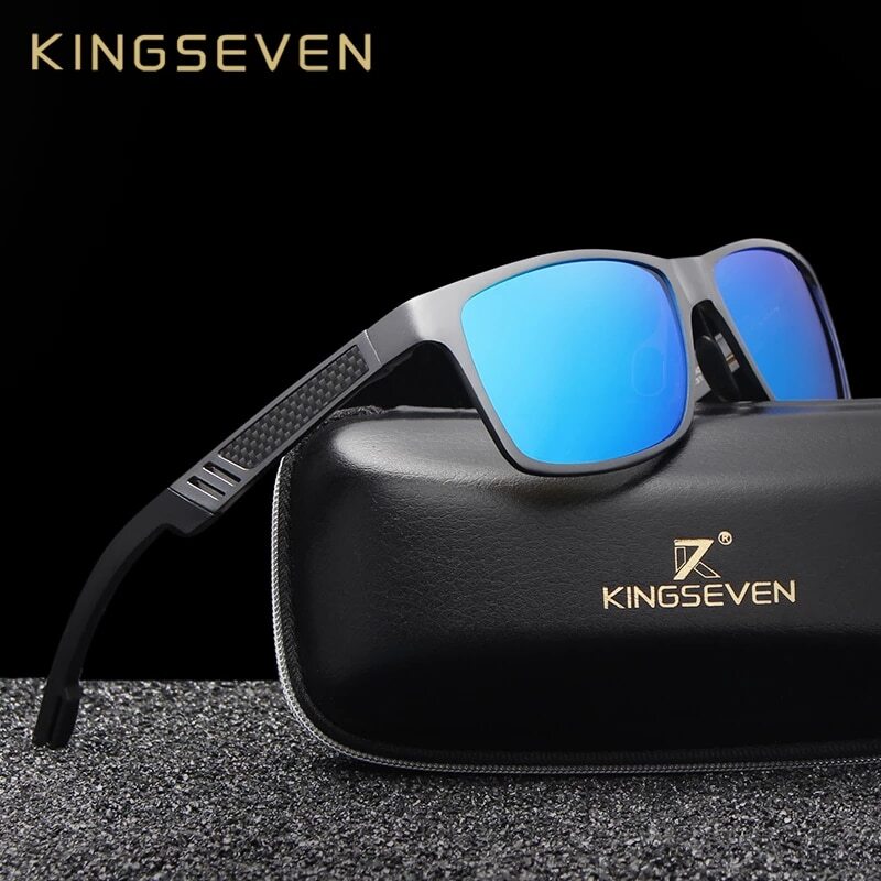 kromme draaipunt Onveilig KINGSEVEN Men Polarized Sunglasses Aluminum Driving Glasses N7180 – US Only  - KINGSEVEN Sunglasses